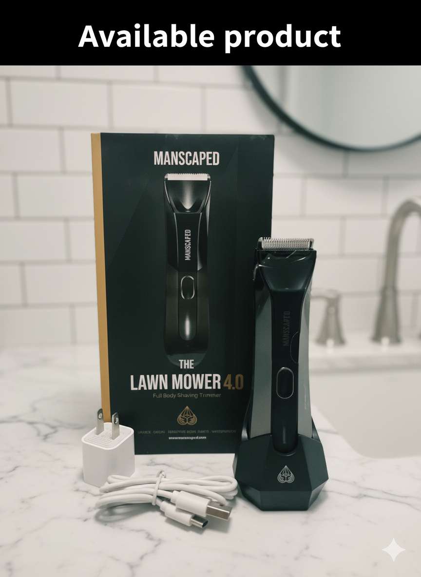 MANSCAPED® The Lawn Mower®  4.0– Groin & Body Hair Trimmer Without Clip