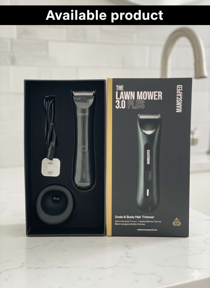 Groin & Body Hair Trimmer, MANSCAPED® The Lawn Mower® 3.0 with Comb 🪮