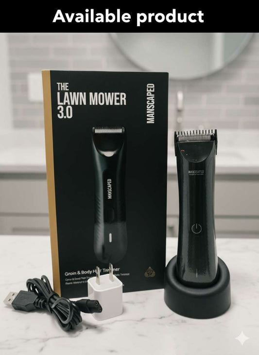 Groin & Body Hair Trimmer, MANSCAPED® The Lawn Mower® 3.0 without Comb 🪮