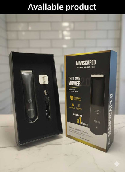 MANSCAPED® The Lawn Mower® 2.0 – Men’s Groin & Body Trimmer without Comb 🪮