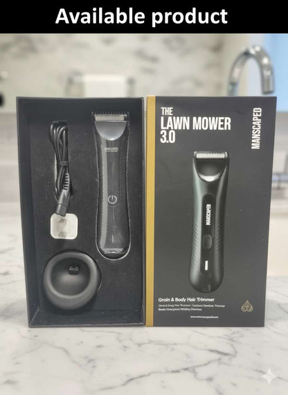 Groin & Body Hair Trimmer, MANSCAPED® The Lawn Mower® 3.0 with Comb 🪮