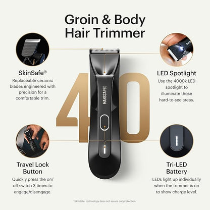 MANSCAPED® The Lawn Mower®  4.0– Groin & Body Hair Trimmer Without Clip