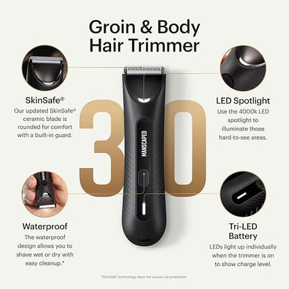 Groin & Body Hair Trimmer, MANSCAPED® The Lawn Mower® 3.0 without Comb 🪮