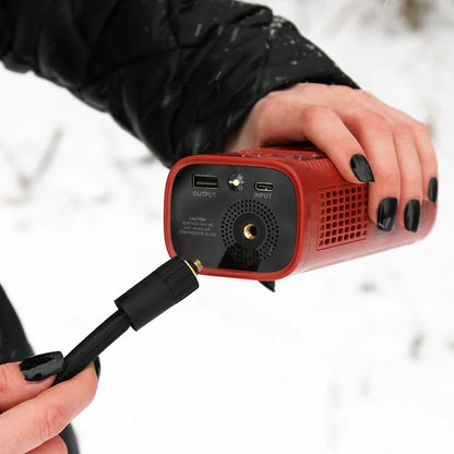 Flat Tire? Inflate Anywhere in Seconds! Portable Air Compressor for Every Car