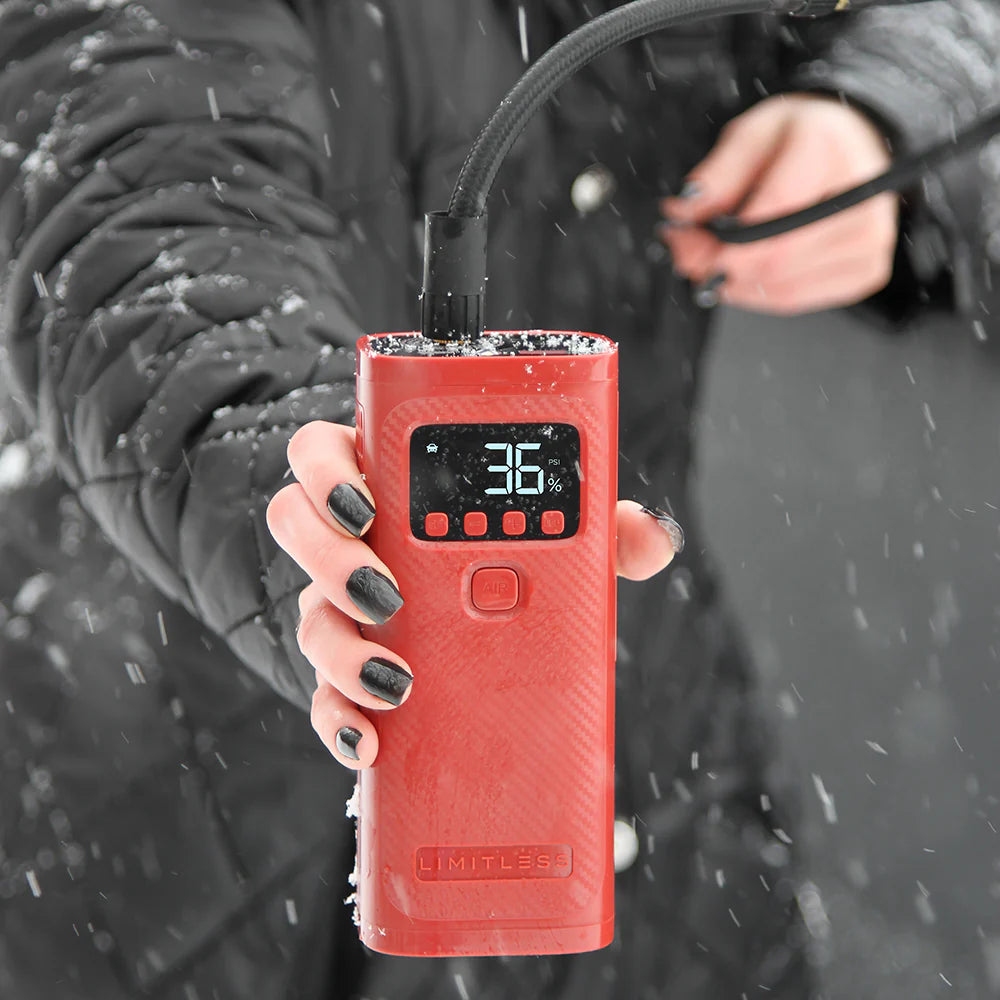 Flat Tire? Inflate Anywhere in Seconds! Portable Air Compressor for Every Car