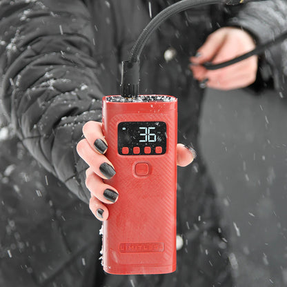 Flat Tire? Inflate Anywhere in Seconds! Portable Air Compressor for Every Car