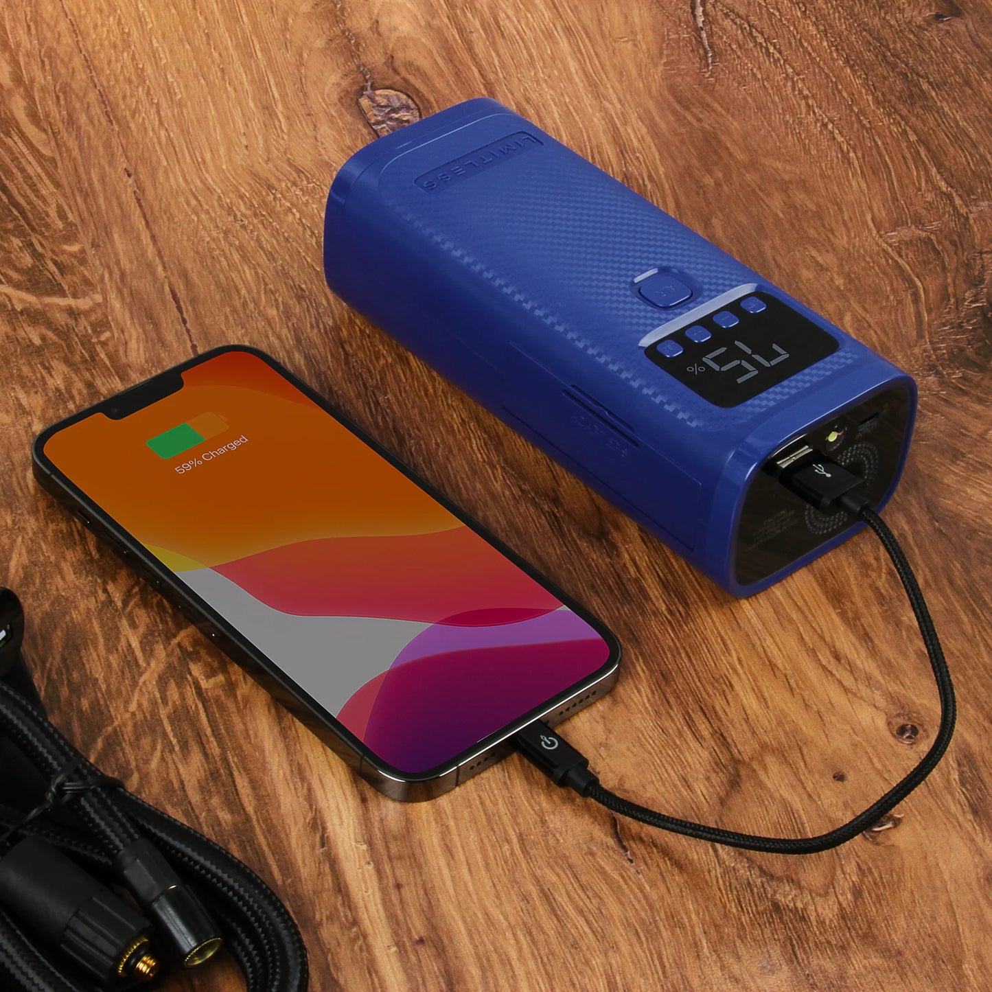 Flat Tire? Inflate Anywhere in Seconds! Portable Air Compressor for Every Car