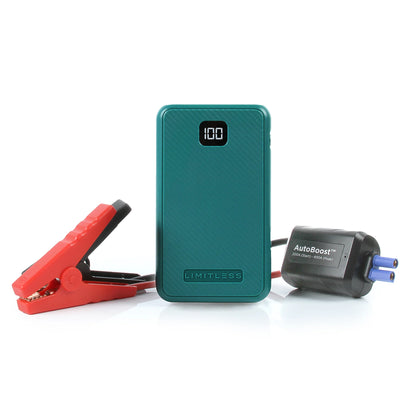 AutoBoost Portable Jump Starter, Power Bank & Flashlight