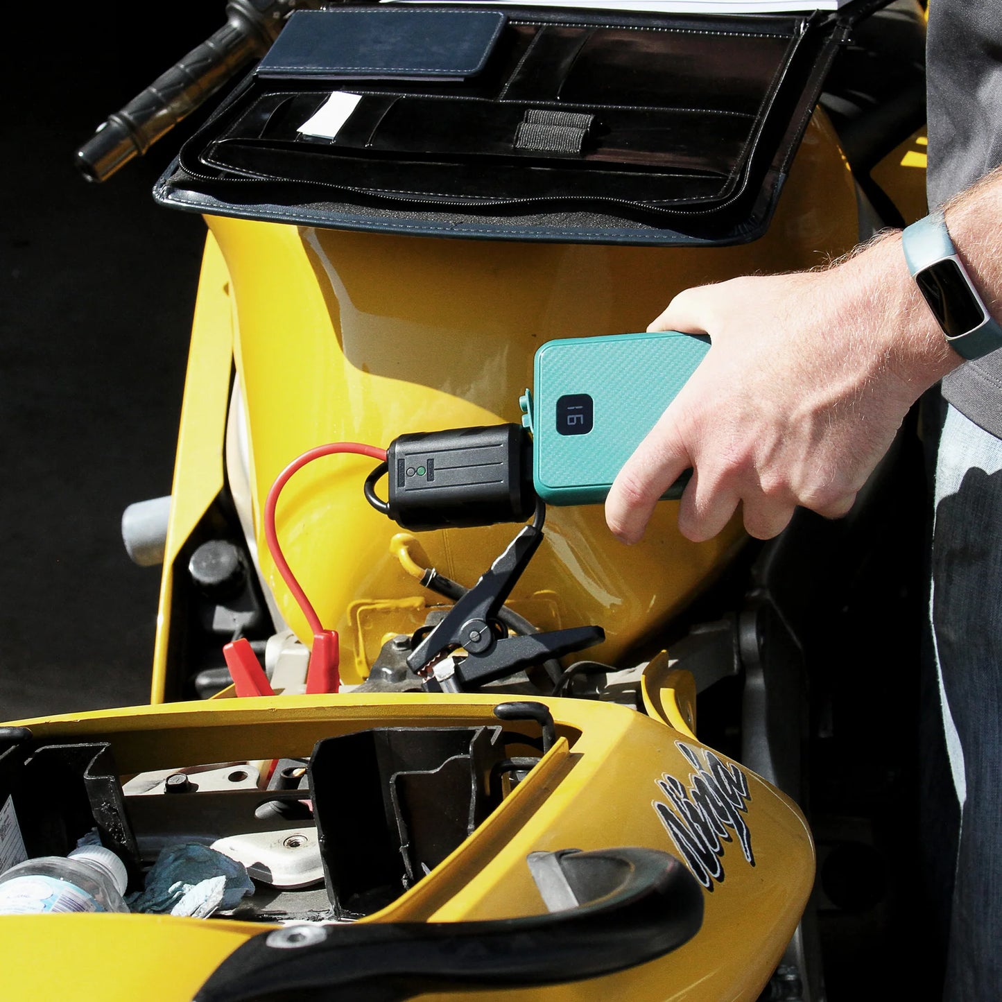 AutoBoost Portable Jump Starter, Power Bank & Flashlight