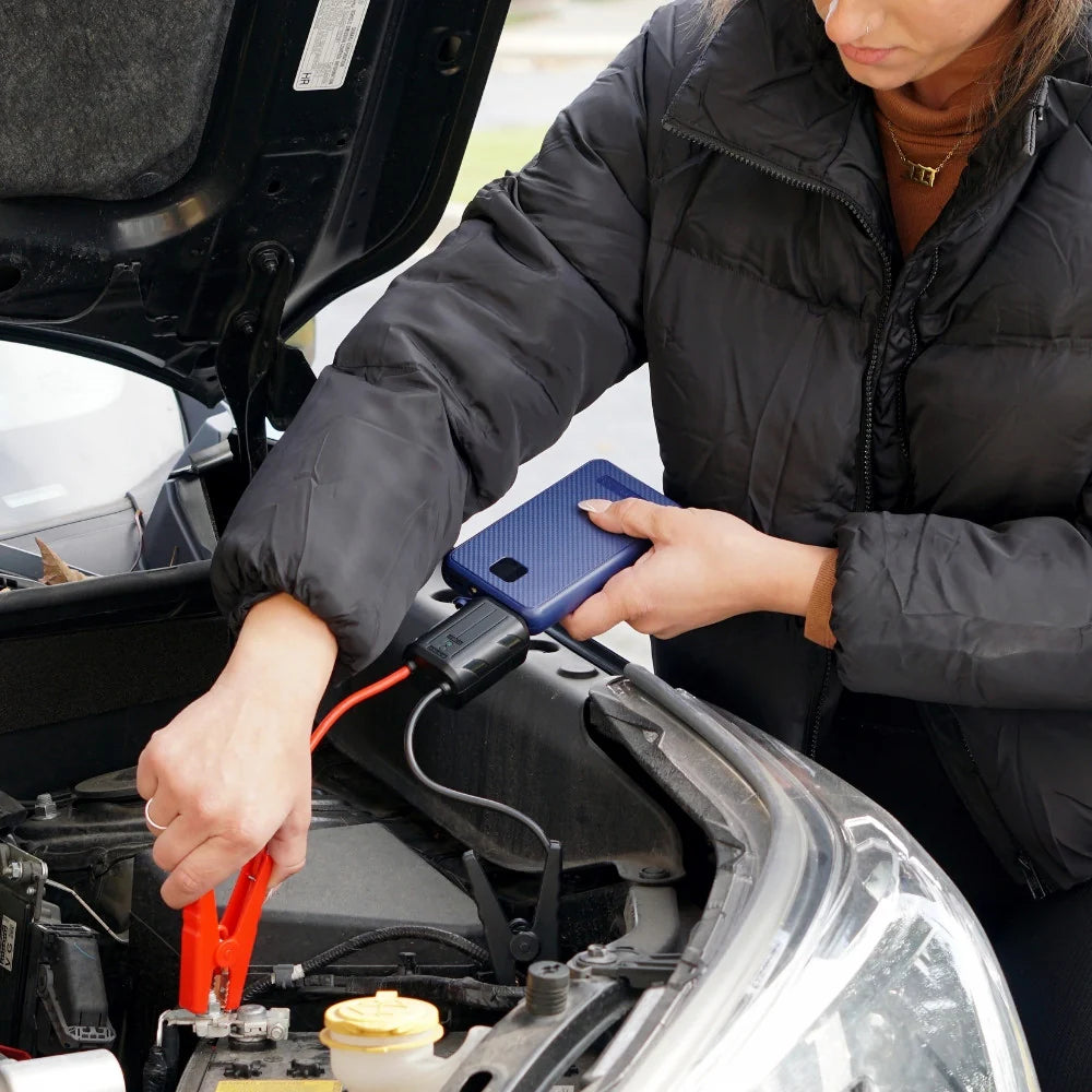 AutoBoost Portable Jump Starter, Power Bank & Flashlight