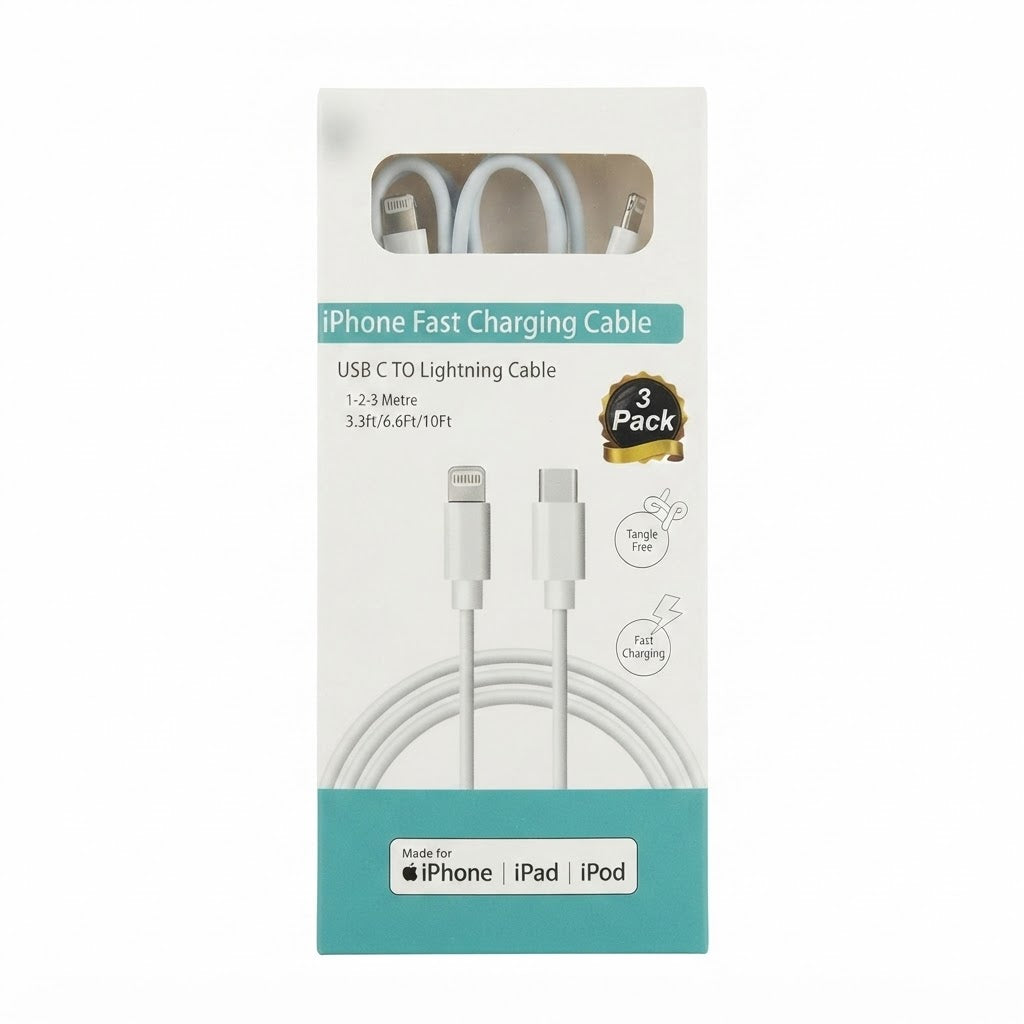 iPhone Fast Charging Cable (3 Pack)